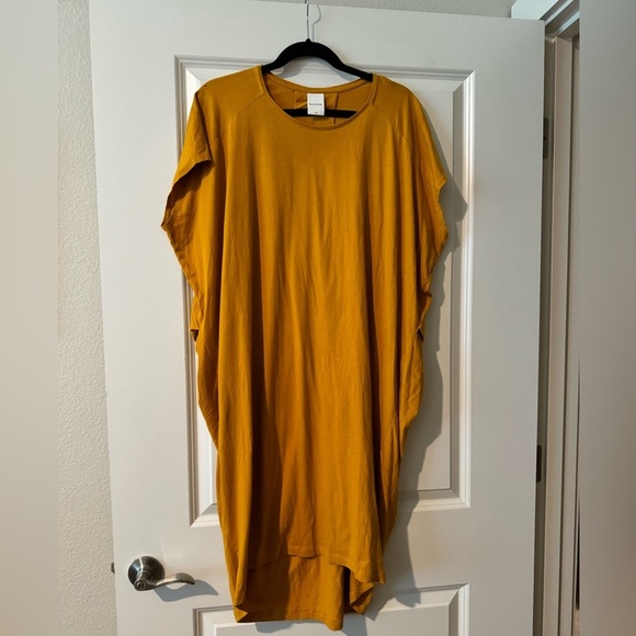 Kowtow Building Block Dress Womens Gold Size XS 100% Organic Cotton (See Photos) - Picture 4 of 9
